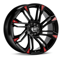 ENKEI GW8, 17x7, 42, 4x100/114.3, Svart Fälg